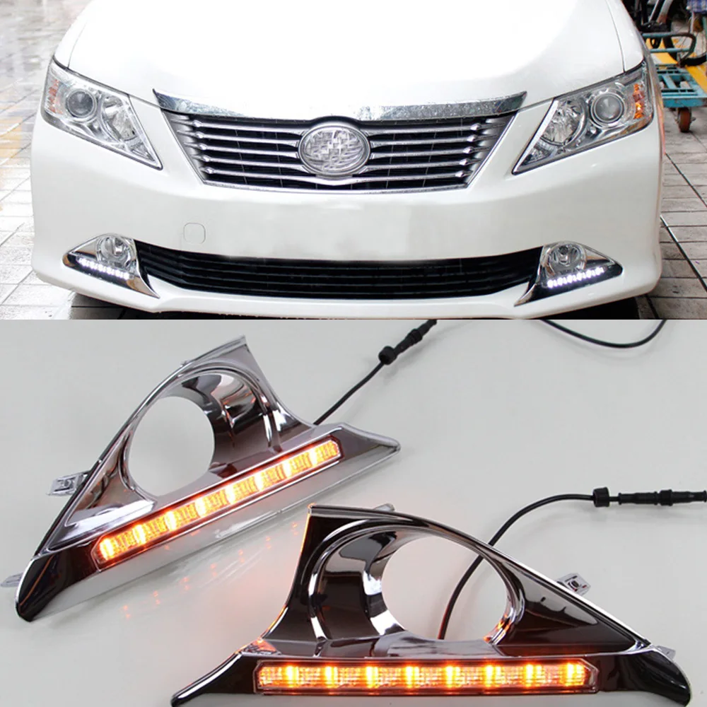 Daytime Running Lights For Toyota Camry 2011 2012 2013 2014 Turn Signal Light High power 12V Car Led Drl Car-Styling
Daytime Running Lights For Toyota Camry 2011 2012 2013 2014 Turn Signal Light High power 12V Car Led Drl Car-Styling