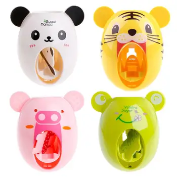 Kids Cute Cartoon Animal Design Toothbrush Holder Automatic Toothpaste Dispense #530
Kids Cute Cartoon Animal Design Toothbrush Holder Automatic Toothpaste Dispense #530