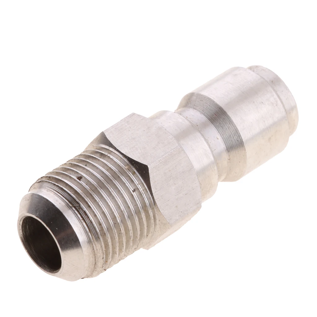 Pressure Washer Quick Release 3/8inch Coupling to 15mm Male Probe Connector , providing secure and quick fittings Pressure Washer Quick Release 3/8inch Coupling to 15mm Male Probe Connector , providing secure and quick fittings