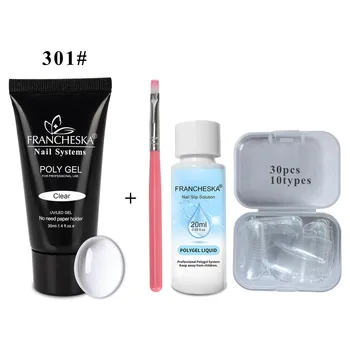 30ML Manicure Extension Poly Gel Lasting False Nails Liquid Nail Brush Pusher 20ml Cleaning Solution Fluid Set
30ML Manicure Extension Poly Gel Lasting False Nails Liquid Nail Brush Pusher 20ml Cleaning Solution Fluid Set