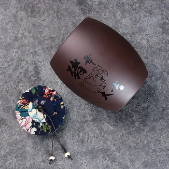 Purple Clay Airtight Can Kitchen Spice Storage Tank Coffee Powder Box Package Ceramic Jars Kitchen Container Candy Jars Pots
Purple Clay Airtight Can Kitchen Spice Storage Tank Coffee Powder Box Package Ceramic Jars Kitchen Container Candy Jars Pots