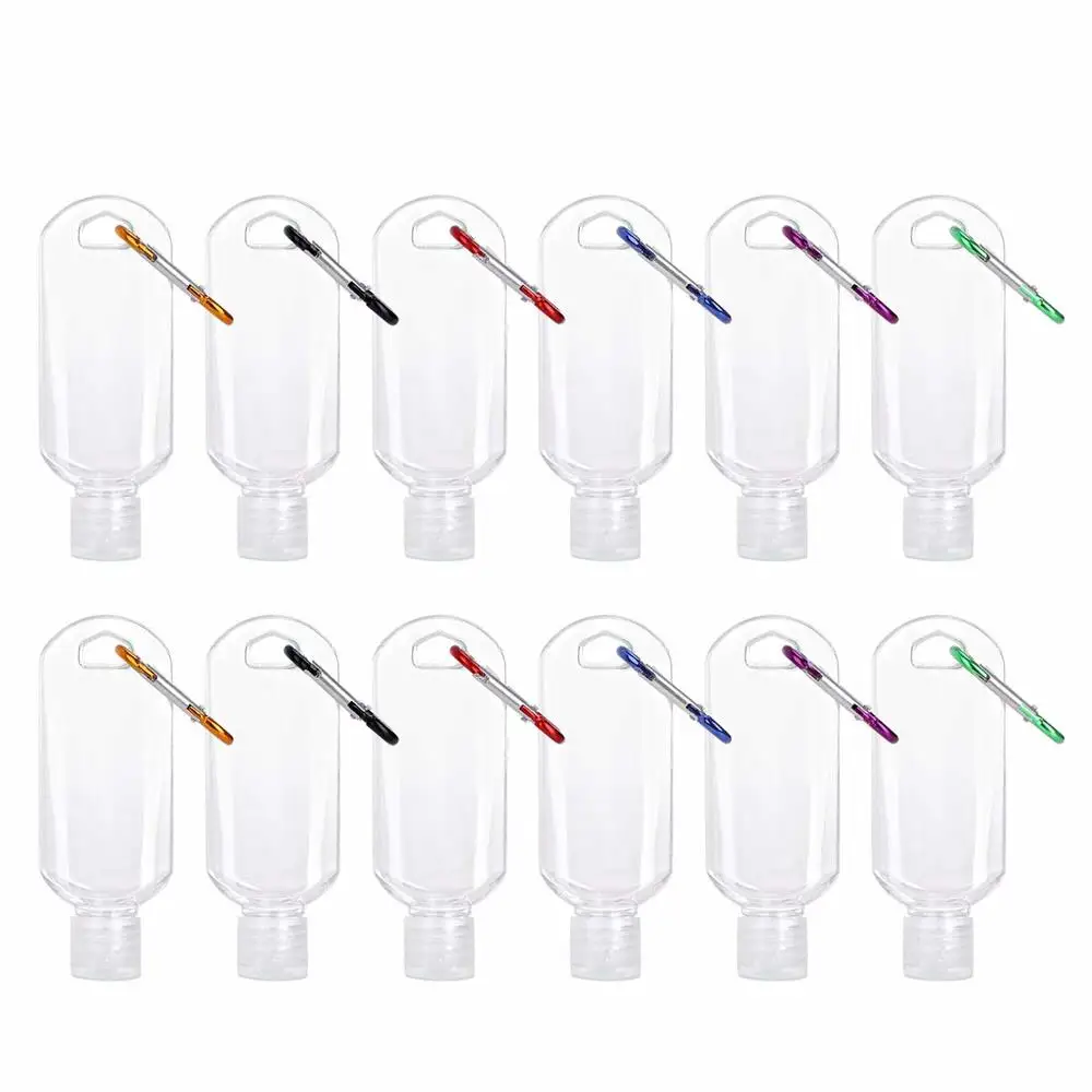 50pcs 50ml Travel Plastic Clear Keychain Bottles Leakproof Empty Squeeze Container with Flip Cap for Cosmetics Refillable Bottle
50pcs 50ml Travel Plastic Clear Keychain Bottles Leakproof Empty Squeeze Container with Flip Cap for Cosmetics Refillable Bottle