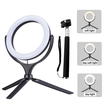 LED Selfie Ring Light Photo Studio Photography Lighting Dimmable Video Lamp With Tripod for Makeup Live Steam Instagram Youtube
LED Selfie Ring Light Photo Studio Photography Lighting Dimmable Video Lamp With Tripod for Makeup Live Steam Instagram Youtube