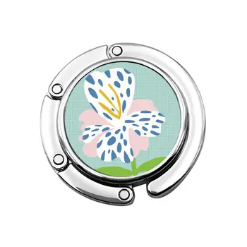 NOISYDESIGNS Portable Metal Foldable Table Handbag Holder Purse Flower Colorful Hanger Convenient Round Hook Hang Bag Blue
NOISYDESIGNS Portable Metal Foldable Table Handbag Holder Purse Flower Colorful Hanger Convenient Round Hook Hang Bag Blue