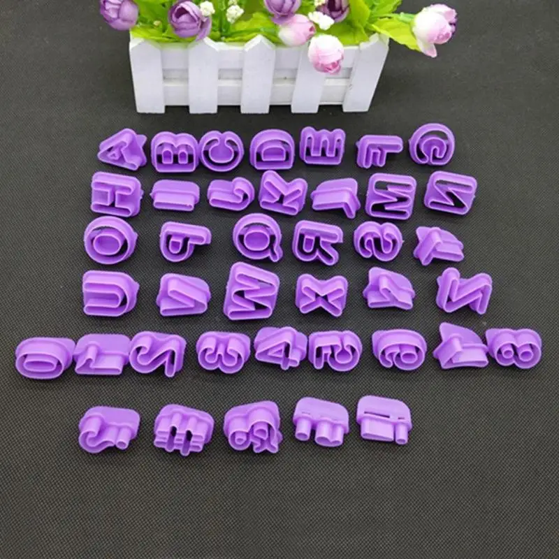 40pcs/set Alphabet Number Character Letter Cookie Cutter Set Fondant Cake Biscuit Baking Mould DIY Cake Decorating Tools
40pcs/set Alphabet Number Character Letter Cookie Cutter Set Fondant Cake Biscuit Baking Mould DIY Cake Decorating Tools