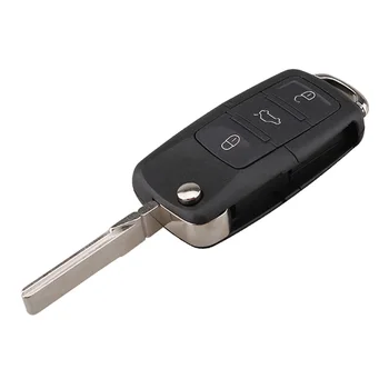 Car 433MHz 3 Buttons Flip Uncut Remote Key Case Fob With ID48 Chip for VW PASSAT 2002-2005 Beetle /Skoda 1J0959753AH
Car 433MHz 3 Buttons Flip Uncut Remote Key Case Fob With ID48 Chip for VW PASSAT 2002-2005 Beetle /Skoda 1J0959753AH