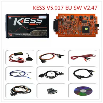 Red Kess V5.017 SW2.47 EU Red PCB No Token Limit ECU programming Ktag OBD2 Manager Tuning Kit For Car/Tractor
Red Kess V5.017 SW2.47 EU Red PCB No Token Limit ECU programming Ktag OBD2 Manager Tuning Kit For Car/Tractor