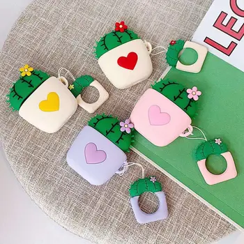 Cute Cactus Soft Silicone Case Cover Earphones for Airpods Bluetooth Wireless Earphone Protective Skin Cover Box
Cute Cactus Soft Silicone Case Cover Earphones for Airpods Bluetooth Wireless Earphone Protective Skin Cover Box