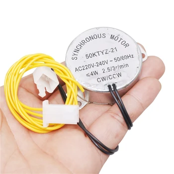1 Pcs Incubator Automatic Egg Turning Motor Synchronous Motor 2.5/3R/Min Cw/Ccw Farm Chicken 220V
1 Pcs Incubator Automatic Egg Turning Motor Synchronous Motor 2.5/3R/Min Cw/Ccw Farm Chicken 220V