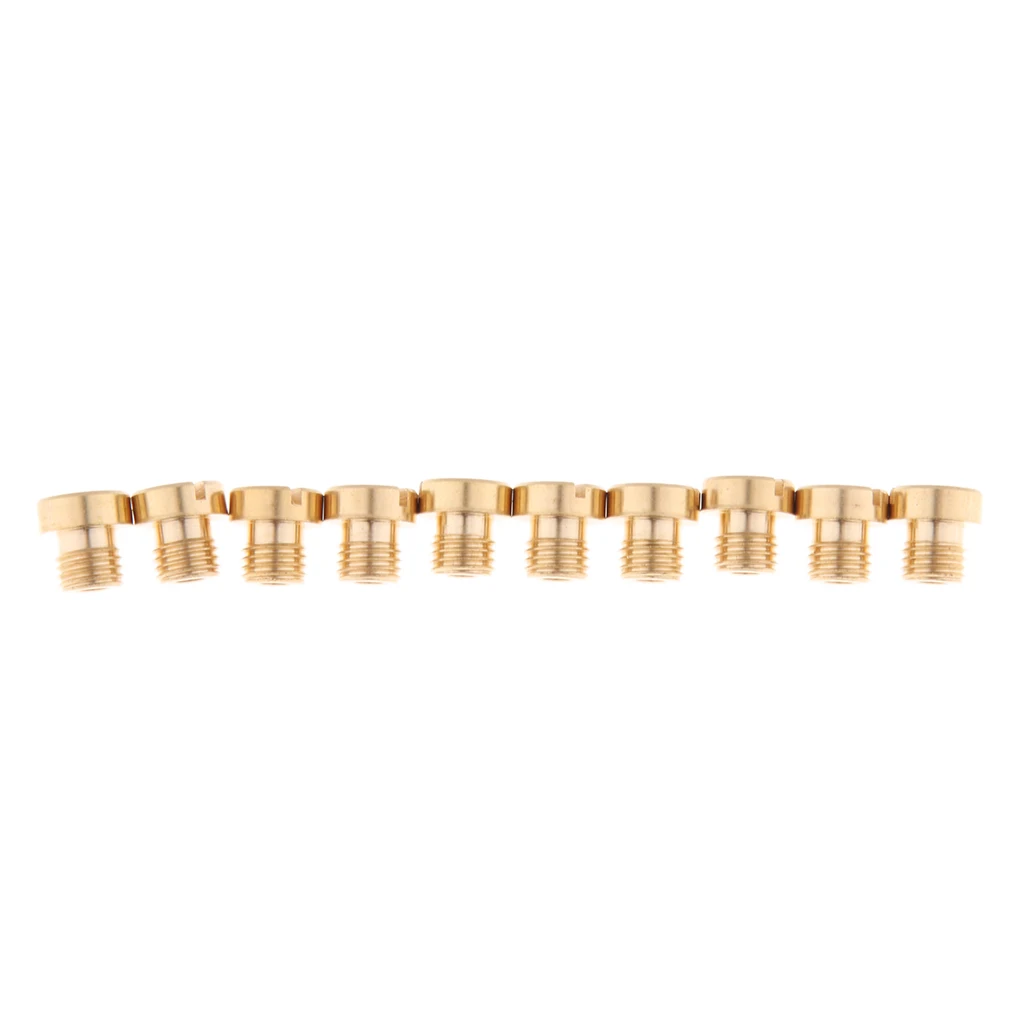 10x M6 Main Jet Injector Nozzle Kit For Carburetor Motorcycle Dirt Bike ATV 10x M6 Main Jet Injector Nozzle Kit For Carburetor Motorcycle Dirt Bike ATV