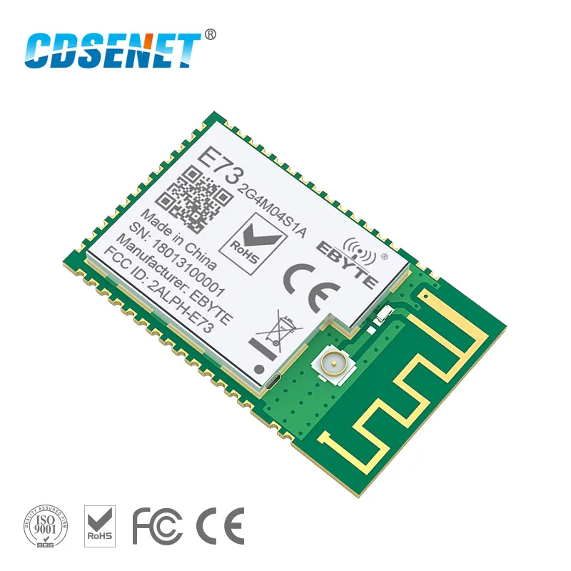 E73-2G4M04S1A nRF52810 Bluetooth 5.0 module 2.4GHz Transmitter Receiver ble 5.0 4dBm Low Power Transceiver
E73-2G4M04S1A nRF52810 Bluetooth 5.0 module 2.4GHz Transmitter Receiver ble 5.0 4dBm Low Power Transceiver