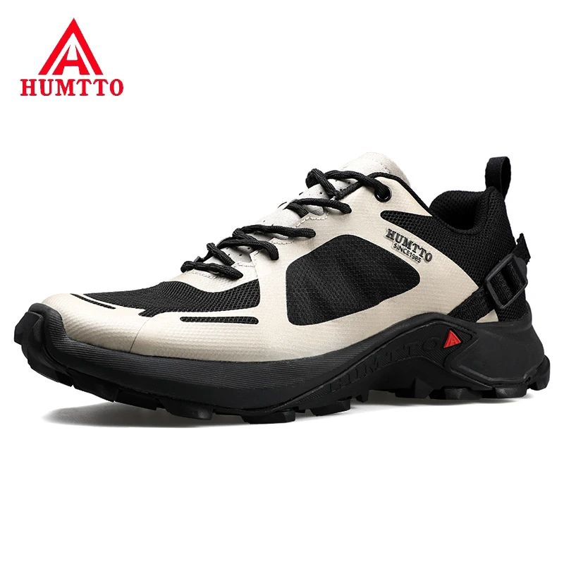 

Humtto Men Outdoor Sports Hiking Shoes Breathable Mountaineering Boots Climbing Footwear Trekking Sneakers Slip-resistant Boots
