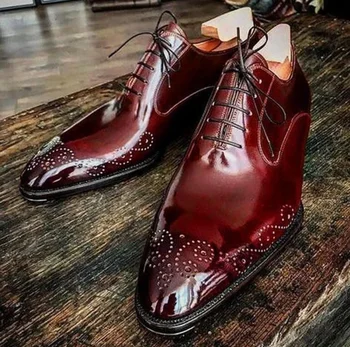 Men PU Leather Fashion Shoes Low Heel Fringe Shoes Dress Shoes Brogue Shoes Spring Ankle Boots Vintage Classic Male Casual YK126
Men PU Leather Fashion Shoes Low Heel Fringe Shoes Dress Shoes Brogue Shoes Spring Ankle Boots Vintage Classic Male Casual YK126