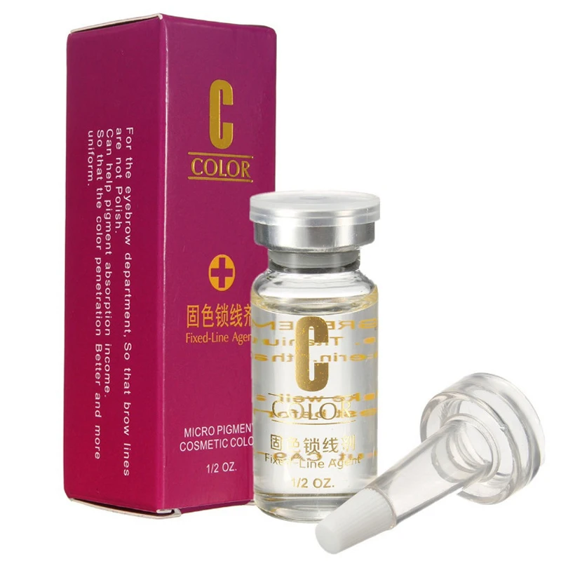 15ml Microblading Pigment Color Fixing Agent Permanent Makeup Colour Lock Assistence Liquid Microblading Eyebrow Tattoo Supplies
15ml Microblading Pigment Color Fixing Agent Permanent Makeup Colour Lock Assistence Liquid Microblading Eyebrow Tattoo Supplies