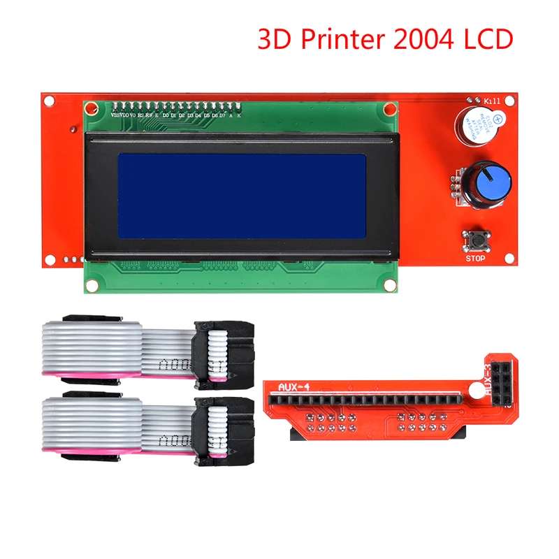 For 3D Printer 2004 LCD Ramps Smart Parts Controller Display Module Smart Control Reprap 1.4 1.6 Mega2560 Board
For 3D Printer 2004 LCD Ramps Smart Parts Controller Display Module Smart Control Reprap 1.4 1.6 Mega2560 Board