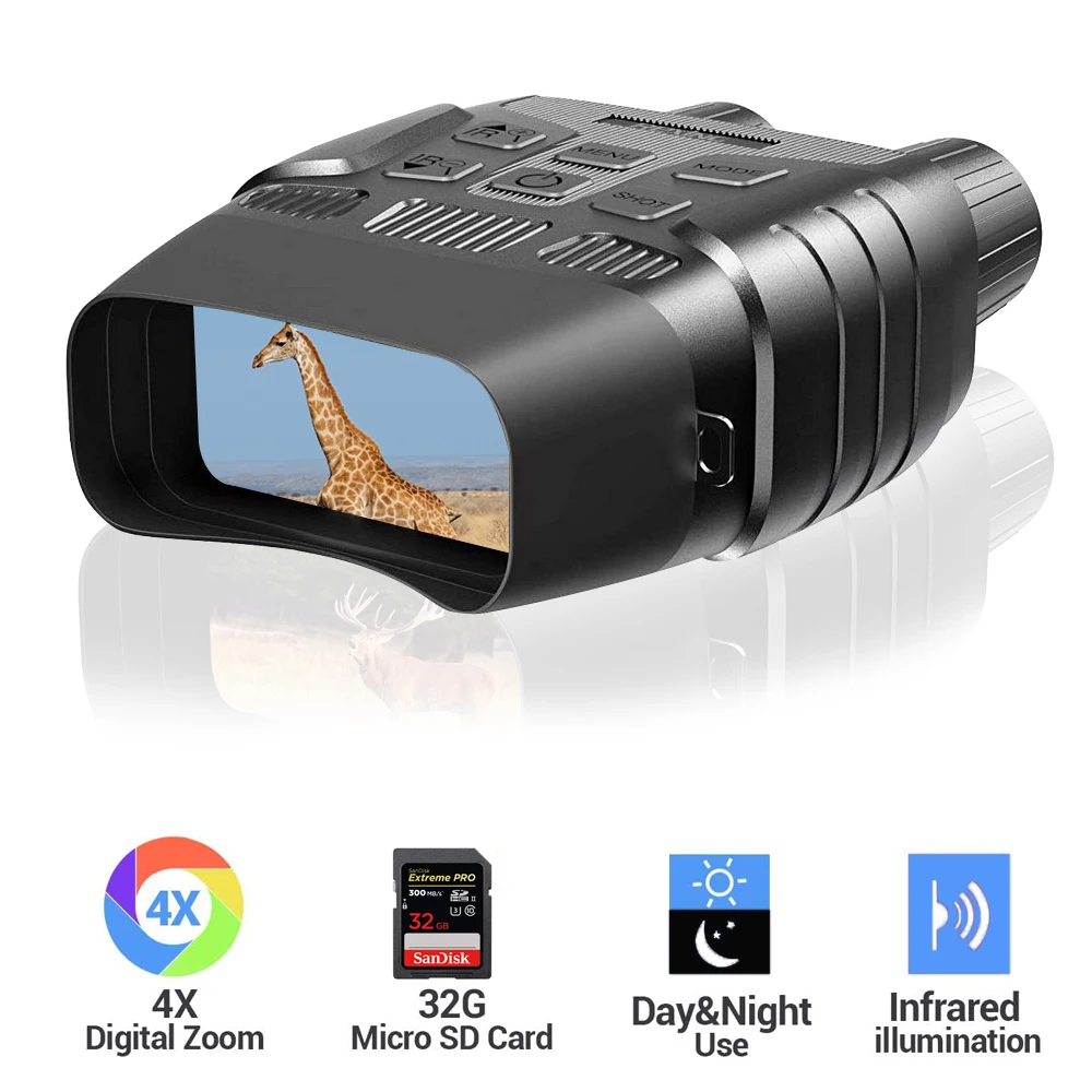 HD Binocular Infrared Night Vision Outdoor Night Photography Video Infrared Digital Image Hunting Night Vision Binoculars
HD Binocular Infrared Night Vision Outdoor Night Photography Video Infrared Digital Image Hunting Night Vision Binoculars