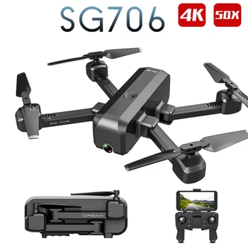 SG706 Camera Drones 4K long range rc drones with camera hd professional for real estate 4 Channels APP Controller 50x 15min
SG706 Camera Drones 4K long range rc drones with camera hd professional for real estate 4 Channels APP Controller 50x 15min