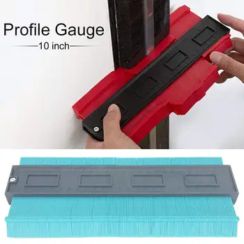 10Inch Plastic Irregular Profile Gauge Measure Ruler Contour Duplicator For Precise Measurement Tiles Laminate Wood Marking Tool
10Inch Plastic Irregular Profile Gauge Measure Ruler Contour Duplicator For Precise Measurement Tiles Laminate Wood Marking Tool