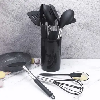 14pcs/set Non Stick Silicone Kitchen Cooking Utensils Spatula Spoon Egg Beater Cookware Kitchenware Heat Resistant
14pcs/set Non Stick Silicone Kitchen Cooking Utensils Spatula Spoon Egg Beater Cookware Kitchenware Heat Resistant