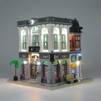 Suitable for creative Street View brick bank building block led accessory lighting kit, compatible with 10251 (lighting only)
Suitable for creative Street View brick bank building block led accessory lighting kit, compatible with 10251 (lighting only)