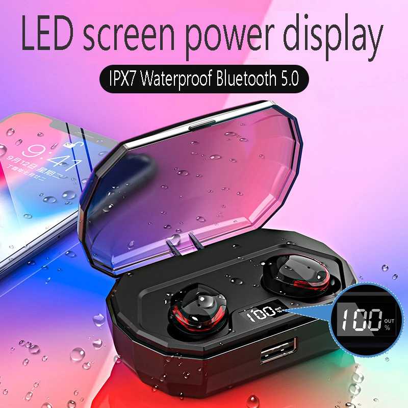 Oneplus Auriculare Bluetooth Earphone Digital Display Bluetooth5.0 Act As A Power Bank IPX7 Waterproof In Ear Wireless Earphones
Oneplus Auriculare Bluetooth Earphone Digital Display Bluetooth5.0 Act As A Power Bank IPX7 Waterproof In Ear Wireless Earphones