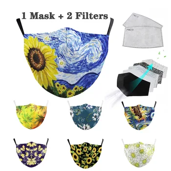Floral Print sunflower Reusable Protective Mask Washable Cotton Anti-Dust Mouth Mask PM2.5 Adult Fabric Bacteria Proof Flu Mask
Floral Print sunflower Reusable Protective Mask Washable Cotton Anti-Dust Mouth Mask PM2.5 Adult Fabric Bacteria Proof Flu Mask