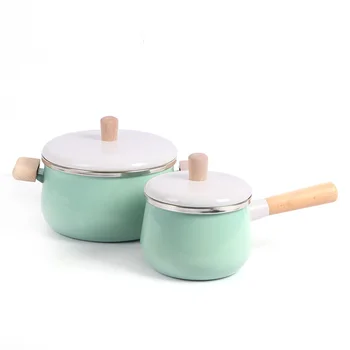 Enamel milk pot cooking pot non-stick soup pot with cover induction cooker gas stove universal cookware WF626144
Enamel milk pot cooking pot non-stick soup pot with cover induction cooker gas stove universal cookware WF626144