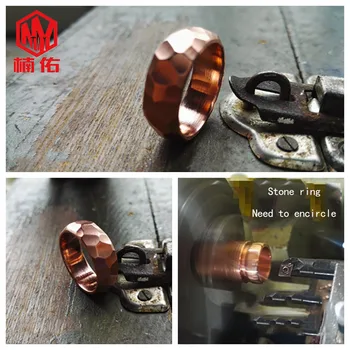 1PC Handmade Red Copper Ring Widening Thick Stone Pattern Ring Pure Copper Tail Ring EDC Tactical Self-defense Metal Tool
1PC Handmade Red Copper Ring Widening Thick Stone Pattern Ring Pure Copper Tail Ring EDC Tactical Self-defense Metal Tool