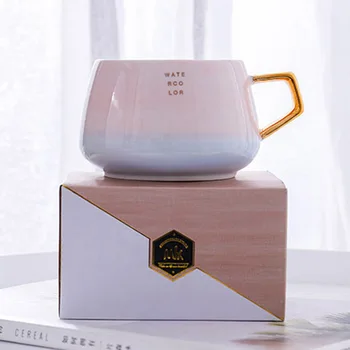 New Pink/Blue 350mL Brief High Quality Large Letter Ceramic Coffee Mug Porcelain Coffee Milk Tea Cup Drinkware Gifts for Friends
New Pink/Blue 350mL Brief High Quality Large Letter Ceramic Coffee Mug Porcelain Coffee Milk Tea Cup Drinkware Gifts for Friends