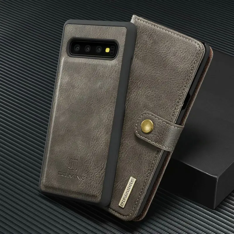 S10 5G 2 in 1 Flip Cover For Coque Samsung Galaxy S10 S10E S10+ S10 PLUS Real Leather Case Detachable Wallet Skin Book Cases
S10 5G 2 in 1 Flip Cover For Coque Samsung Galaxy S10 S10E S10+ S10 PLUS Real Leather Case Detachable Wallet Skin Book Cases