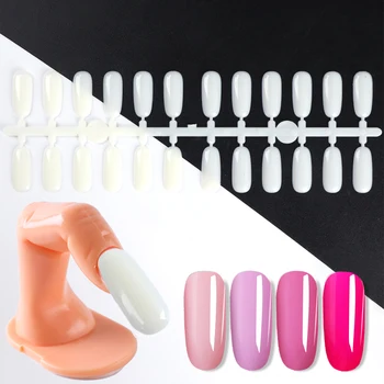 120pcs Natural False Nail Tips Practice Tips Oval Full Cover Gel Polish Display Card Extension Palette Nail Art Tool SA1619
120pcs Natural False Nail Tips Practice Tips Oval Full Cover Gel Polish Display Card Extension Palette Nail Art Tool SA1619