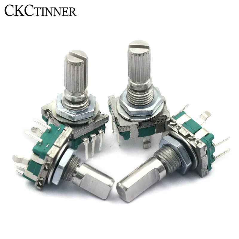 5pcs plum handle 15mm 20mm rotary encoder coding switch / EC11 / digital potentiometer with 5-pin switch
5pcs plum handle 15mm 20mm rotary encoder coding switch / EC11 / digital potentiometer with 5-pin switch