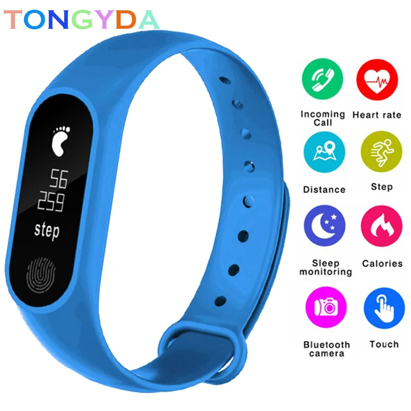 M2 Smart Wristband Fitness Tracker Watch Heart Rate Monitor Smart Band mart Health Blood Pressure Smartband Watch for Men Women
M2 Smart Wristband Fitness Tracker Watch Heart Rate Monitor Smart Band mart Health Blood Pressure Smartband Watch for Men Women
