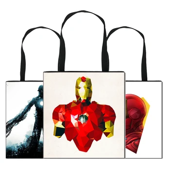 Women's Tote Bag Large Beach Handbags Shopper Printed iron Man Polyester Reusable Ladies Designer Shopping Bags Eco Foldable T10 
Women's Tote Bag Large Beach Handbags Shopper Printed iron Man Polyester Reusable Ladies Designer Shopping Bags Eco Foldable T10