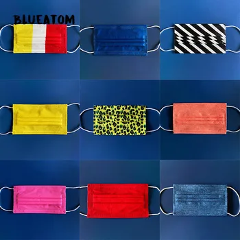 New Fashion 3 Layer Nonwoven mask Mouth Face Mask Disposable Yellow Red Leopard Denim Masks Earloops Masks New
New Fashion 3 Layer Nonwoven mask Mouth Face Mask Disposable Yellow Red Leopard Denim Masks Earloops Masks New