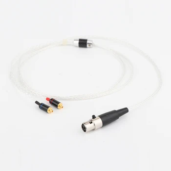 HIFI audio 8 Cores Silver Plated Upgraded cable with 4Pin mini xlr female plug to MMCX Female plug
HIFI audio 8 Cores Silver Plated Upgraded cable with 4Pin mini xlr female plug to MMCX Female plug