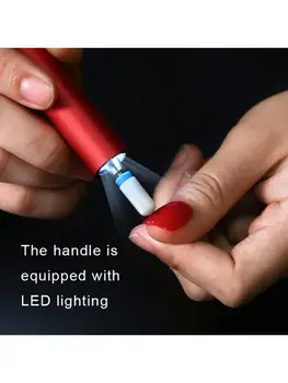 Nail Pen Type Polisher Nails Art Manicure with LED Light Grinder Polishing Machine Salon Tools
Nail Pen Type Polisher Nails Art Manicure with LED Light Grinder Polishing Machine Salon Tools