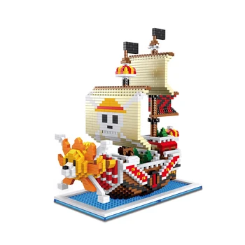 Going Merry Building Block One Piece Diamond Bricks Anime THOUSAND SUNNY Pirate Ship Mini Toy Figure For Children
Going Merry Building Block One Piece Diamond Bricks Anime THOUSAND SUNNY Pirate Ship Mini Toy Figure For Children