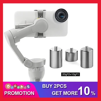 STARTRC Metal Counterweight for DJI OM4 Osmo Mobile 3 Counter Weight Gimbal Stabilizer Applied Balance to Moment Anamorphic Len
STARTRC Metal Counterweight for DJI OM4 Osmo Mobile 3 Counter Weight Gimbal Stabilizer Applied Balance to Moment Anamorphic Len