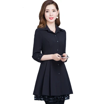Trench Coat For Women Spring Autumn Casual Oversize Single Breasted Vintage Turn-down Collar Outwear Fashion Windbreaker Coats
Trench Coat For Women Spring Autumn Casual Oversize Single Breasted Vintage Turn-down Collar Outwear Fashion Windbreaker Coats