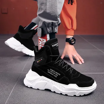 Autumn And Winter 2019 Increase Casual Shoes Male Fashion Shoes High Help Matting Leather Shoes Motion Wind Fashion New Pattern
Autumn And Winter 2019 Increase Casual Shoes Male Fashion Shoes High Help Matting Leather Shoes Motion Wind Fashion New Pattern
