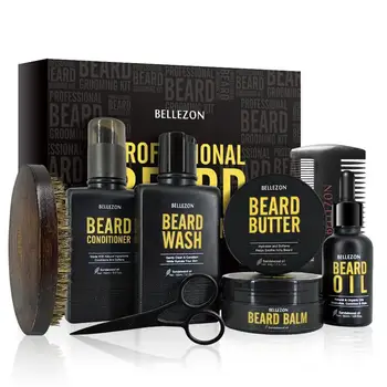 8Pcs/set Men Beard Care Kit Beard Shaving Cream Aftershave Cleaning Care Nourishing Shaping Male Beard Care Set
8Pcs/set Men Beard Care Kit Beard Shaving Cream Aftershave Cleaning Care Nourishing Shaping Male Beard Care Set