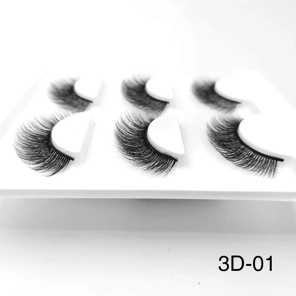 HUARUITAI 3 Pairs Natural False Eyelashes Beauty Make up Thick Cross Voluminous Style Eye Lashes Extension Women Makeup Tool
HUARUITAI 3 Pairs Natural False Eyelashes Beauty Make up Thick Cross Voluminous Style Eye Lashes Extension Women Makeup Tool