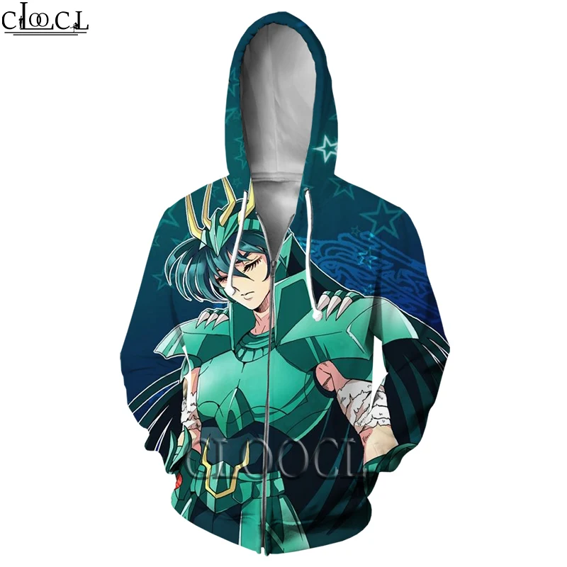 CLOOCL Anime The Knights of The Zodiac Saint Seiya Zipper Hoodies Streetwear 3D Print Men Women Unisex Harajuku Zip Pullover
CLOOCL Anime The Knights of The Zodiac Saint Seiya Zipper Hoodies Streetwear 3D Print Men Women Unisex Harajuku Zip Pullover