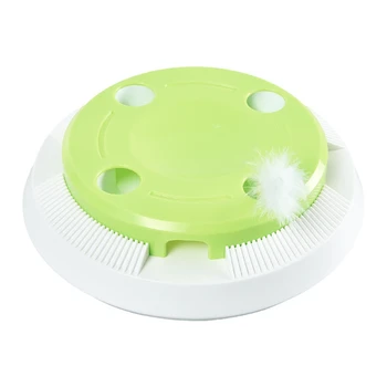 Pet Cat Puzzle Fun Electric Cat Play Board Electric Teasing Cat Stick Crazy Game Spinning Turntable Cat Catching Mouse
Pet Cat Puzzle Fun Electric Cat Play Board Electric Teasing Cat Stick Crazy Game Spinning Turntable Cat Catching Mouse