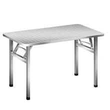 Stainless Steel Folding Table Rectangular Dining Table Learning Office Computer Desk Outdoor Storage Table
Stainless Steel Folding Table Rectangular Dining Table Learning Office Computer Desk Outdoor Storage Table