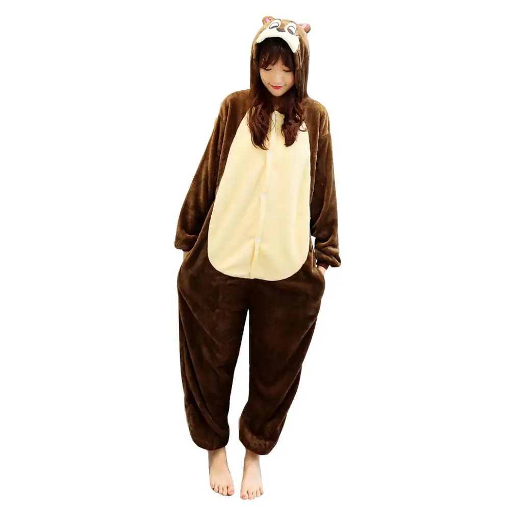 Unisex Adults Animal Pajamas Anime Onesie Squirrel Flannel Cartoon Cute Warm Cosplay Sleepwear
Unisex Adults Animal Pajamas Anime Onesie Squirrel Flannel Cartoon Cute Warm Cosplay Sleepwear