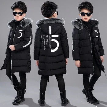 2019 Winter Thicken Windproof Warm Kids Coat Waterproof Children Outerwear Kids Clothes Boys Jackets For 4-14 Years Old 
2019 Winter Thicken Windproof Warm Kids Coat Waterproof Children Outerwear Kids Clothes Boys Jackets For 4-14 Years Old