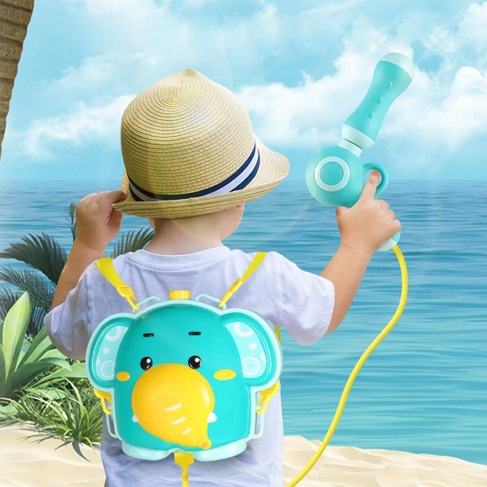 Elephant Chick Cartoon Summer Toy Water Gun Boy Girl Pressure Backpack Water Guns Playing Water Outdoor Beach Toys for Children
Elephant Chick Cartoon Summer Toy Water Gun Boy Girl Pressure Backpack Water Guns Playing Water Outdoor Beach Toys for Children