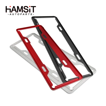 Hamsit Thick type aluminum alloy license plate frame national standard car modification universal
Hamsit Thick type aluminum alloy license plate frame national standard car modification universal